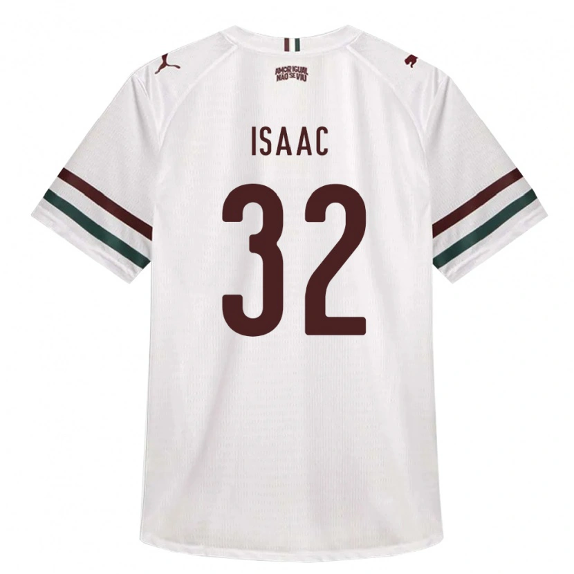 Danxen Kinder Isaac #32 Weiß Grün Burgund Auswärtstrikot Trikot 2026/27 T-Shirt Österreich