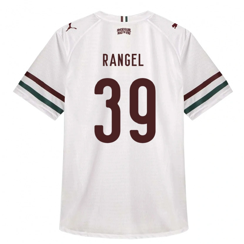 Danxen Kinder Pedro Rangel #39 Weiß Grün Burgund Auswärtstrikot Trikot 2026/27 T-Shirt Österreich