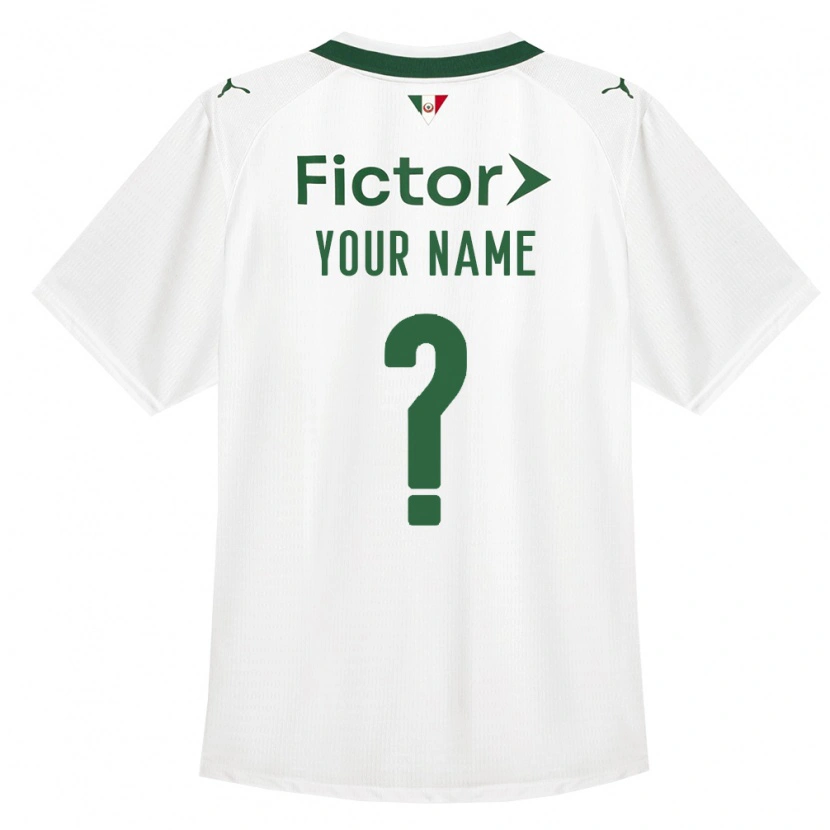 Danxen Kinder Ihren Namen #0 Grün Weiß Auswärtstrikot Trikot 2026/27 T-Shirt Österreich