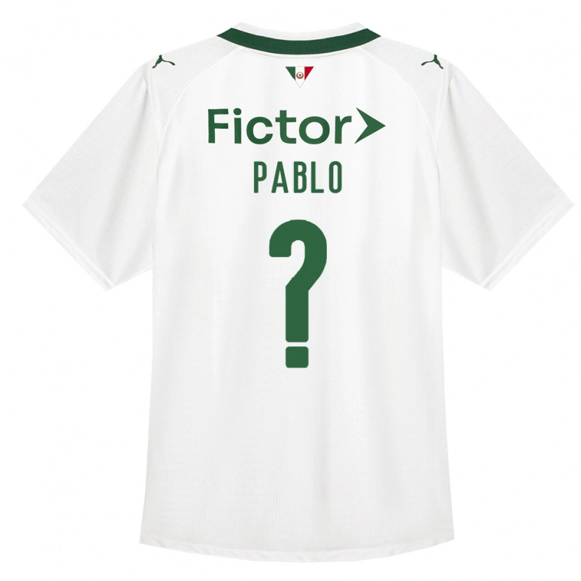 Danxen Kinder Ruan Pablo #0 Grün Weiß Auswärtstrikot Trikot 2026/27 T-Shirt Österreich