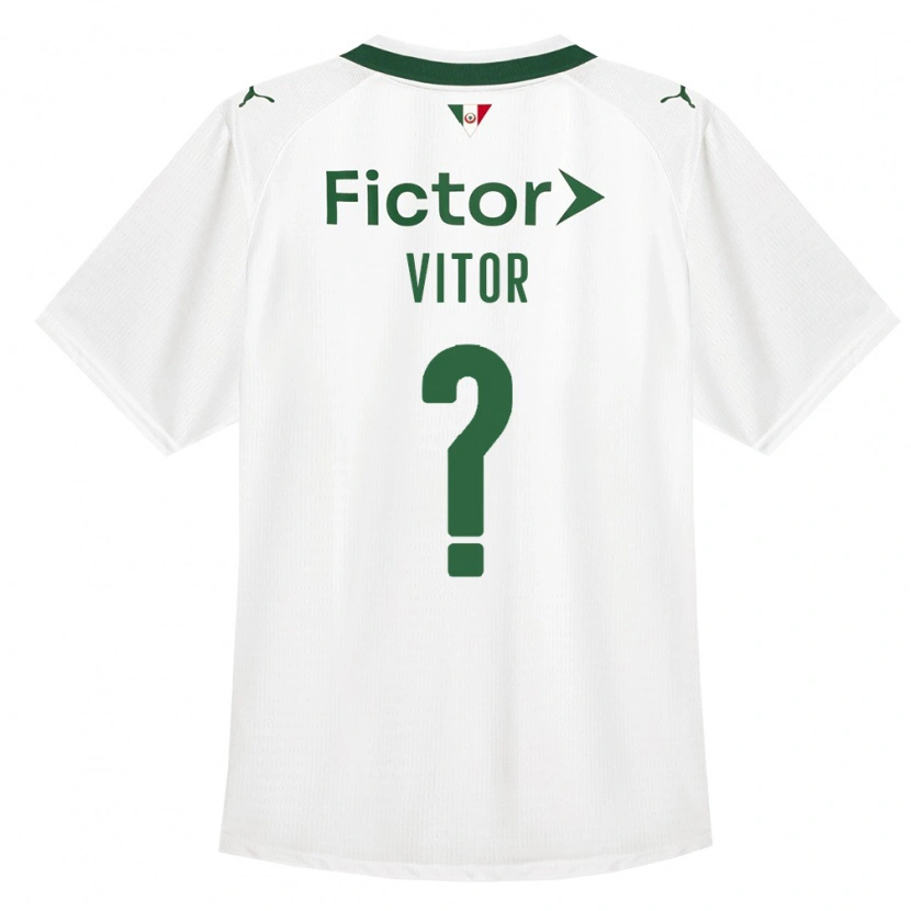 Danxen Kinder Erick Vitor #0 Grün Weiß Auswärtstrikot Trikot 2026/27 T-Shirt Österreich