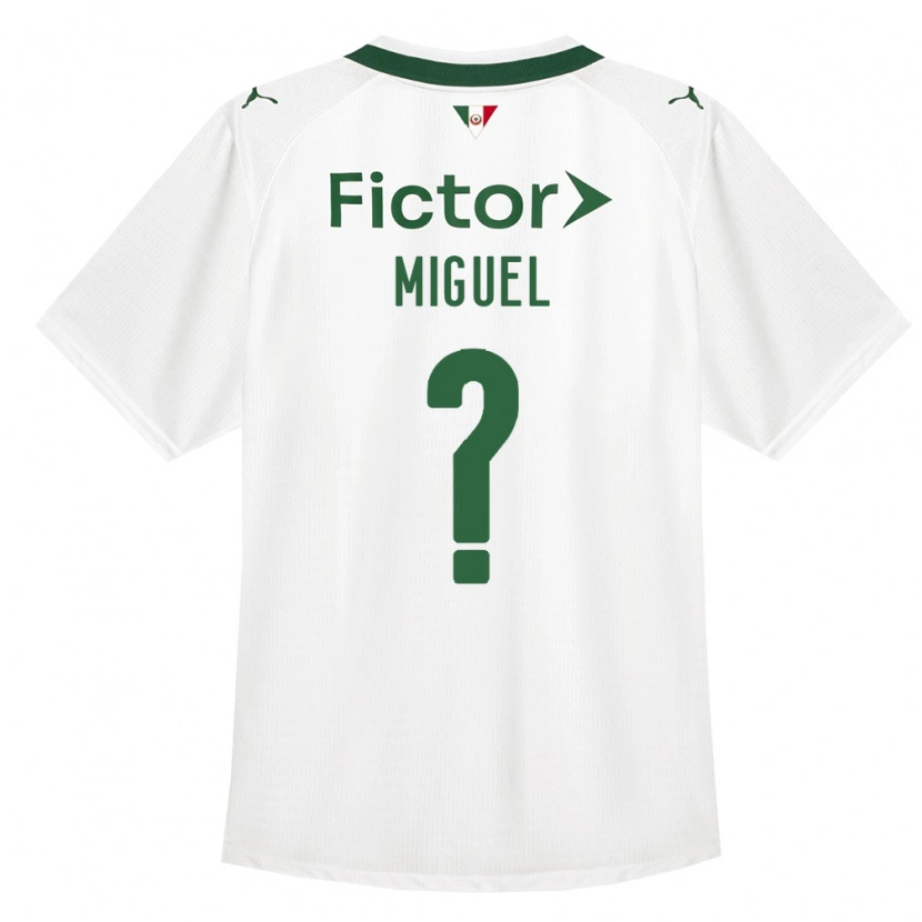 Danxen Kinder Carlos Miguel #0 Grün Weiß Auswärtstrikot Trikot 2026/27 T-Shirt Österreich