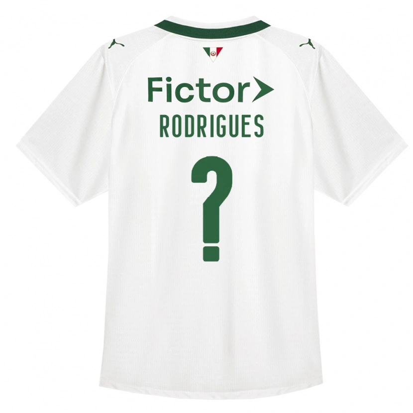 Danxen Kinder César Rodrigues #0 Grün Weiß Auswärtstrikot Trikot 2026/27 T-Shirt Österreich