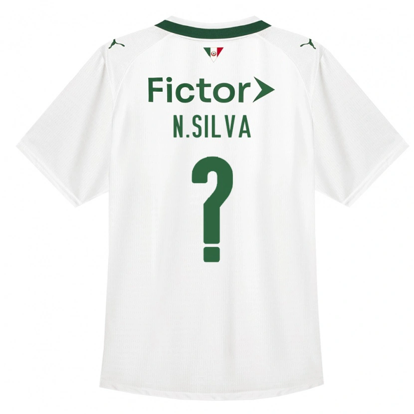 Danxen Kinder Ney Silva #0 Grün Weiß Auswärtstrikot Trikot 2026/27 T-Shirt Österreich