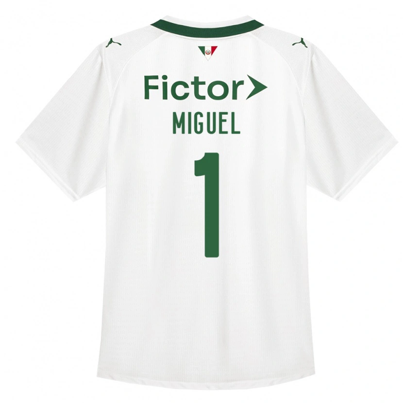 Danxen Kinder Carlos Miguel #1 Grün Weiß Auswärtstrikot Trikot 2026/27 T-Shirt Österreich