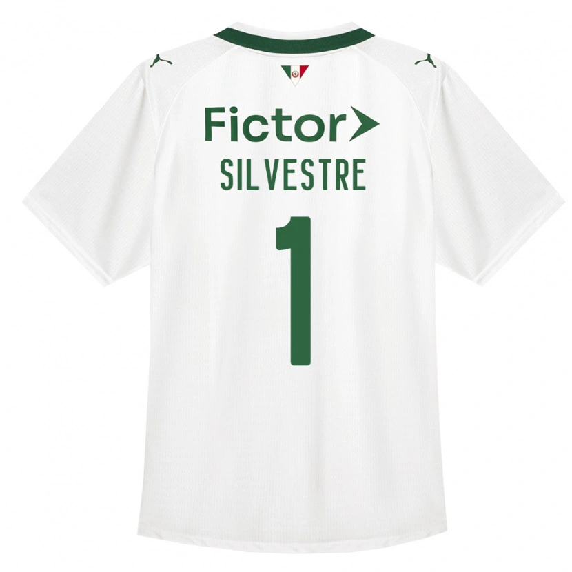 Danxen Kinder Vinicius Silvestre #1 Grün Weiß Auswärtstrikot Trikot 2026/27 T-Shirt Österreich