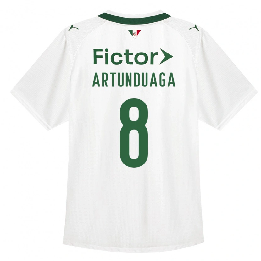 Danxen Kinder Grover Artunduaga #8 Grün Weiß Auswärtstrikot Trikot 2026/27 T-Shirt Österreich