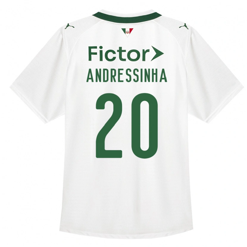 Danxen Kinder Andressinha #20 Grün Weiß Auswärtstrikot Trikot 2026/27 T-Shirt Österreich
