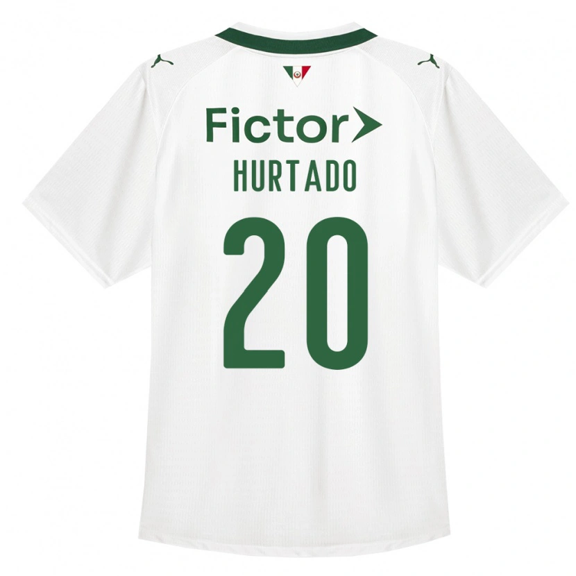 Danxen Kinder Flavio Hurtado #20 Grün Weiß Auswärtstrikot Trikot 2026/27 T-Shirt Österreich