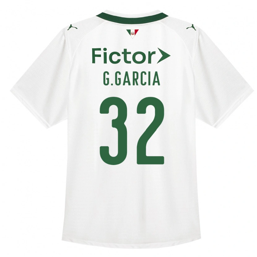 Danxen Kinder Gustavo Garcia #32 Grün Weiß Auswärtstrikot Trikot 2026/27 T-Shirt Österreich