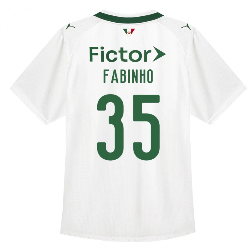 Danxen Kinder Fabinho #35 Grün Weiß Auswärtstrikot Trikot 2026/27 T-Shirt Österreich