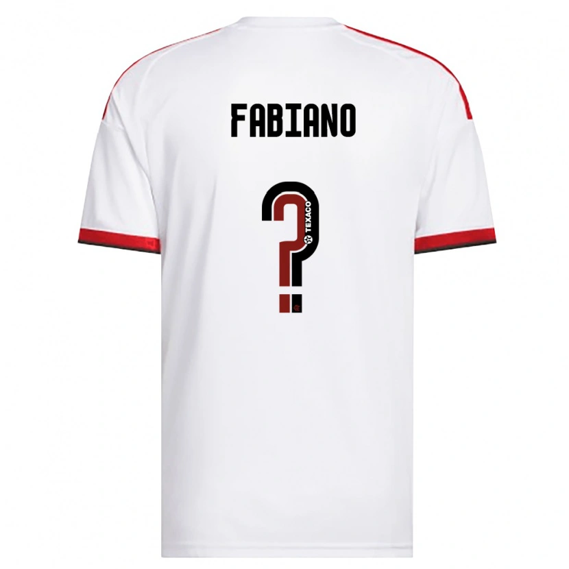 Danxen Kinder Fabiano #0 Weiß Rot Schwarz Auswärtstrikot Trikot 2026/27 T-Shirt Österreich
