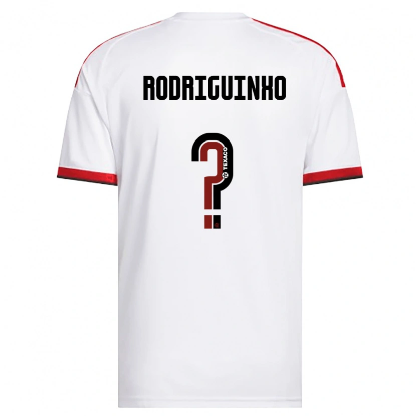 Danxen Kinder Rodriguinho #0 Weiß Rot Schwarz Auswärtstrikot Trikot 2026/27 T-Shirt Österreich