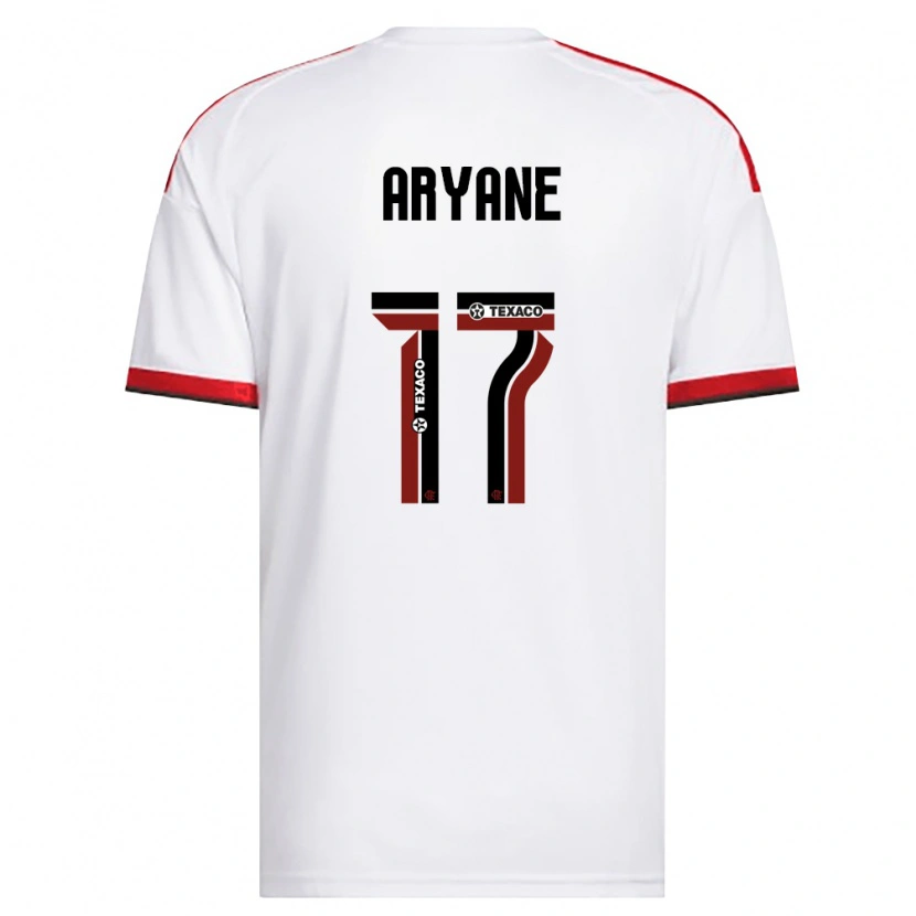 Danxen Kinder Aryane #17 Weiß Rot Schwarz Auswärtstrikot Trikot 2026/27 T-Shirt Österreich