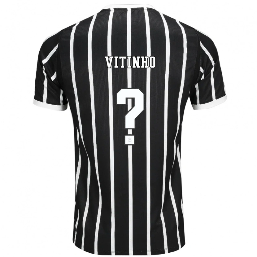 Danxen Kinder Vitinho #0 Schwarz Weiß Rot Auswärtstrikot Trikot 2026/27 T-Shirt Österreich