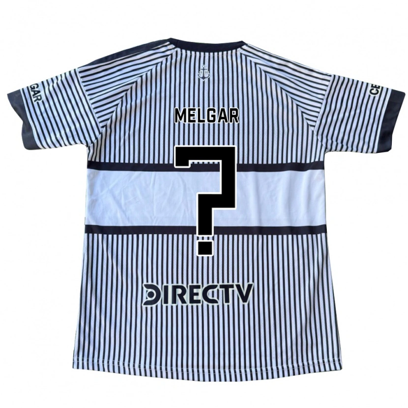 Danxen Kinder Sebastian Melgar #0 Weiß Schwarz Gelb Auswärtstrikot Trikot 2026/27 T-Shirt Österreich