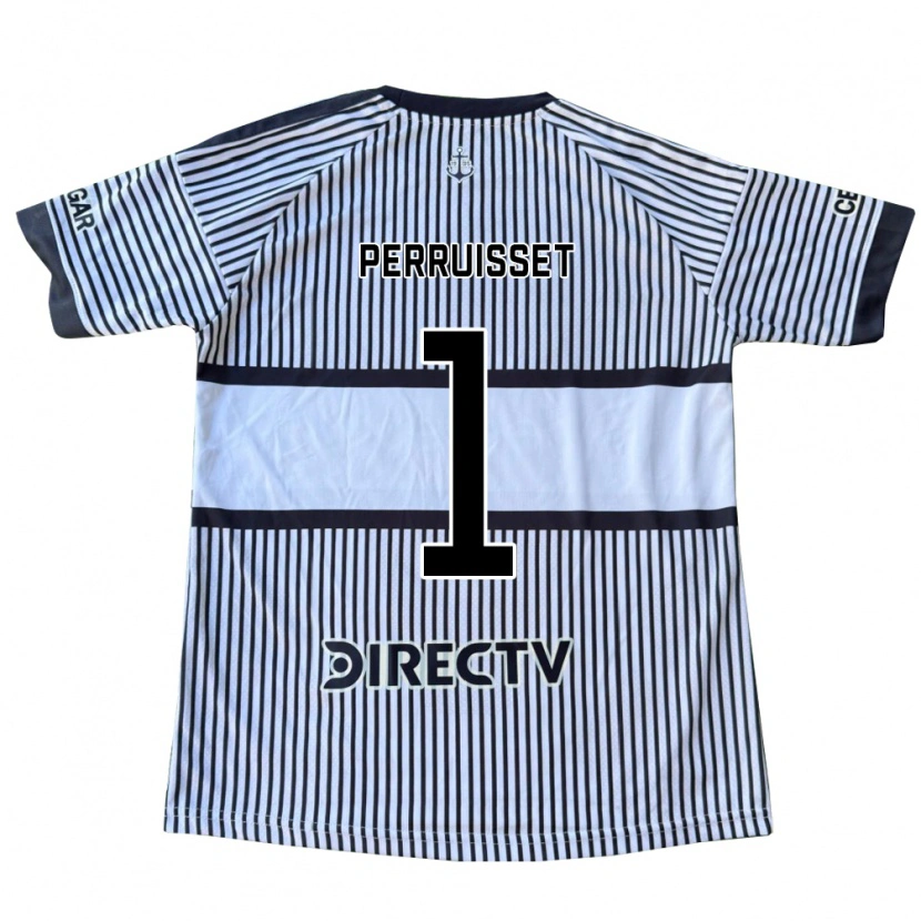 Danxen Kinder Thiago Perruisset #1 Weiß Schwarz Gelb Auswärtstrikot Trikot 2026/27 T-Shirt Österreich