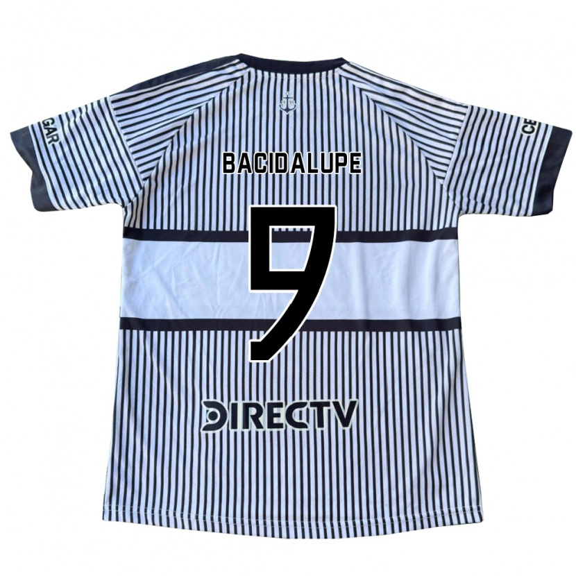 Danxen Kinder Rodrigo Bacidalupe #9 Weiß Schwarz Gelb Auswärtstrikot Trikot 2026/27 T-Shirt Österreich