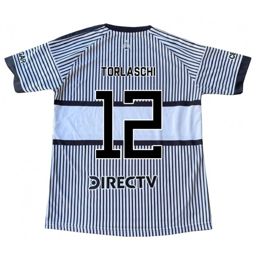 Danxen Kinder Lucas Torlaschi #12 Weiß Schwarz Gelb Auswärtstrikot Trikot 2026/27 T-Shirt Österreich