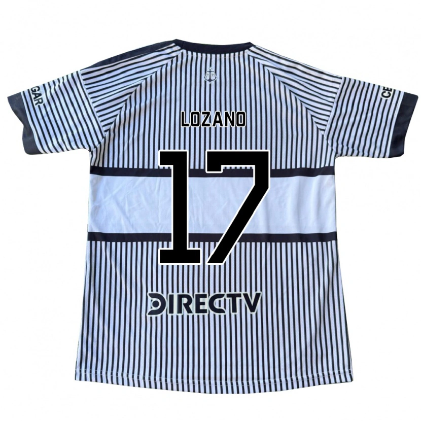 Danxen Kinder Leandro Lozano #17 Weiß Schwarz Gelb Auswärtstrikot Trikot 2026/27 T-Shirt Österreich