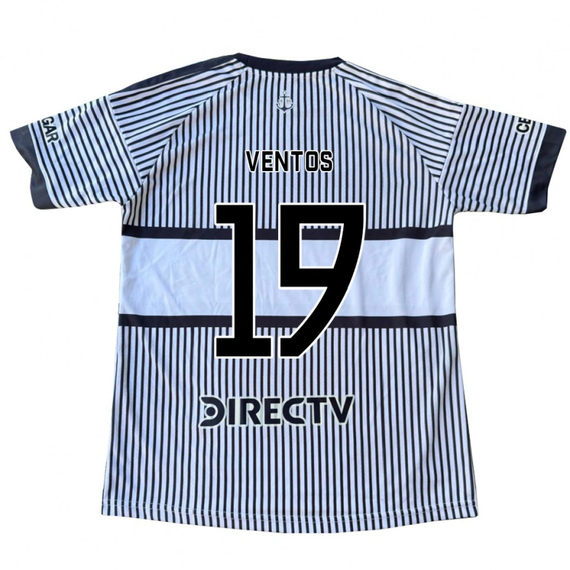 Danxen Kinder Miguel Ventos #19 Weiß Schwarz Gelb Auswärtstrikot Trikot 2026/27 T-Shirt Österreich
