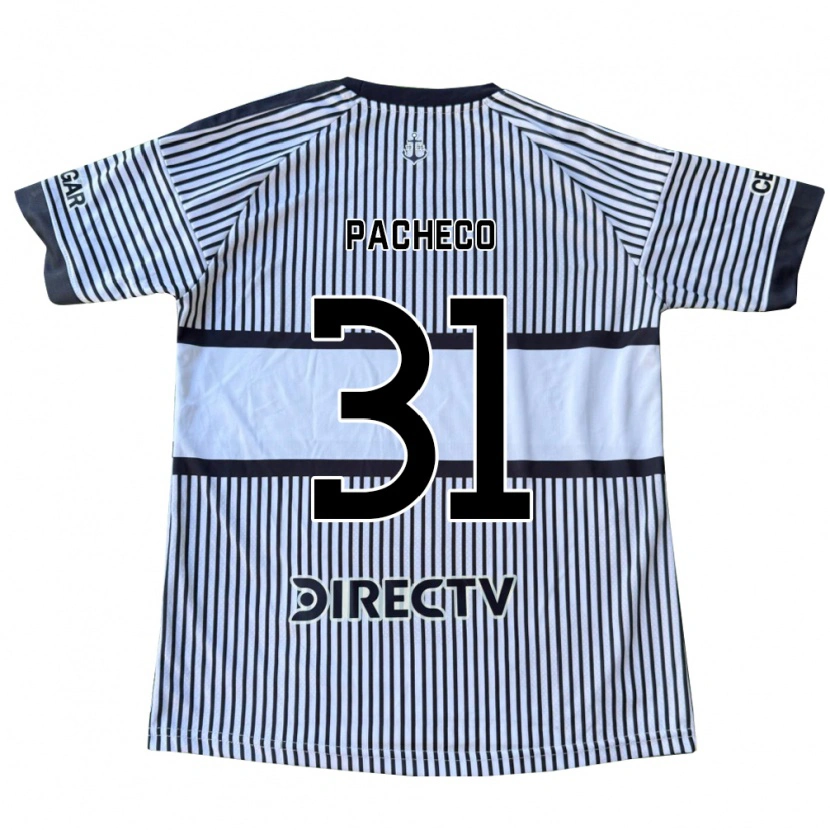 Danxen Kinder Costanza Pacheco #31 Weiß Schwarz Gelb Auswärtstrikot Trikot 2026/27 T-Shirt Österreich