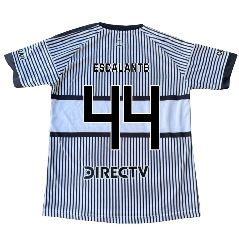 Danxen Kinder Israel Escalante #44 Weiß Schwarz Gelb Auswärtstrikot Trikot 2026/27 T-Shirt Österreich