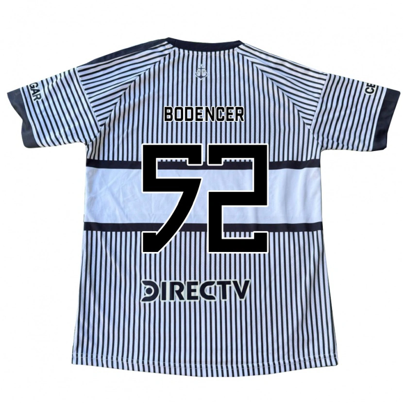 Danxen Kinder Erik Bodencer #52 Weiß Schwarz Gelb Auswärtstrikot Trikot 2026/27 T-Shirt Österreich