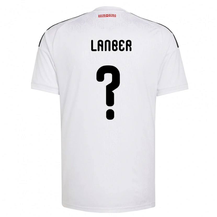 Danxen Herren Maximiliano Lanber #0 Weiß Schwarz Heimtrikot Trikot 2026/27 T-Shirt Österreich