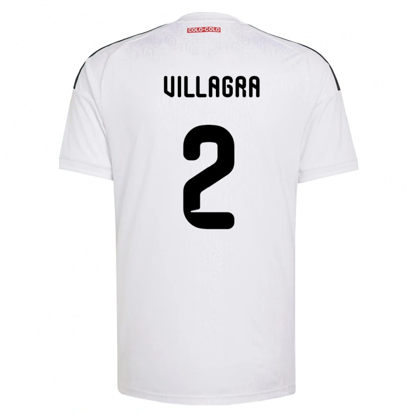 Danxen Herren Jonathan Villagra #2 Weiß Schwarz Heimtrikot Trikot 2026/27 T-Shirt Österreich