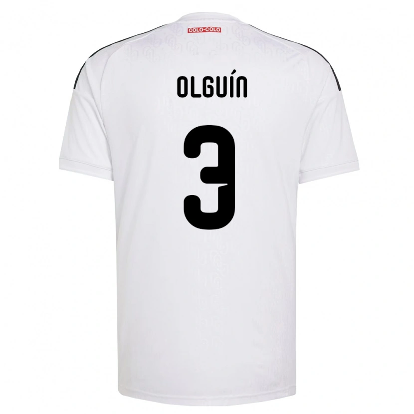 Danxen Herren Alonso Olguín #3 Weiß Schwarz Heimtrikot Trikot 2026/27 T-Shirt Österreich