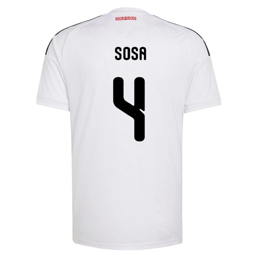 Danxen Herren Joaquín Sosa #4 Weiß Schwarz Heimtrikot Trikot 2026/27 T-Shirt Österreich