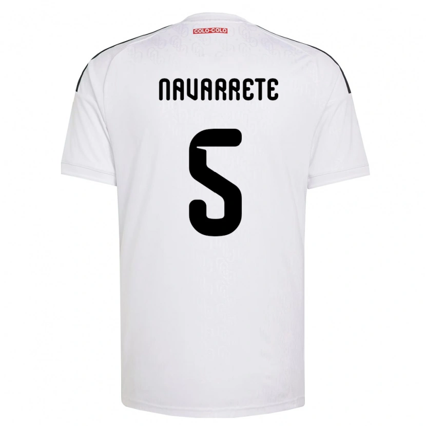 Danxen Herren Martín Navarrete #5 Weiß Schwarz Heimtrikot Trikot 2026/27 T-Shirt Österreich