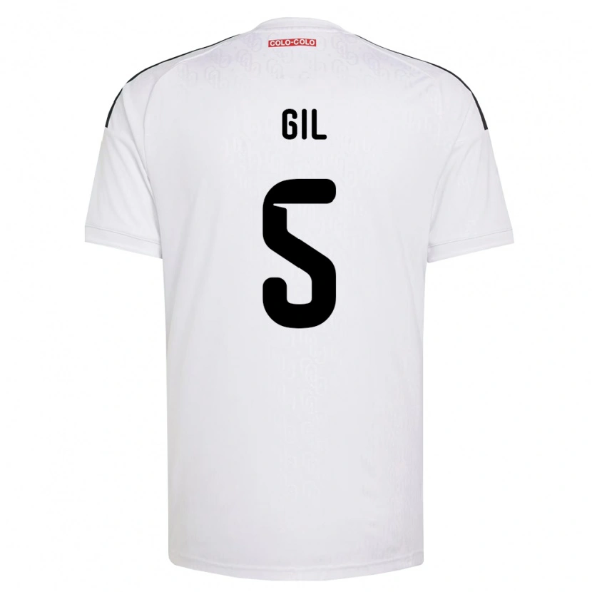 Danxen Herren Leonardo Gil #5 Weiß Schwarz Heimtrikot Trikot 2026/27 T-Shirt Österreich