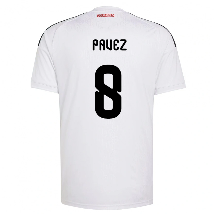 Danxen Herren Esteban Pavez #8 Weiß Schwarz Heimtrikot Trikot 2026/27 T-Shirt Österreich