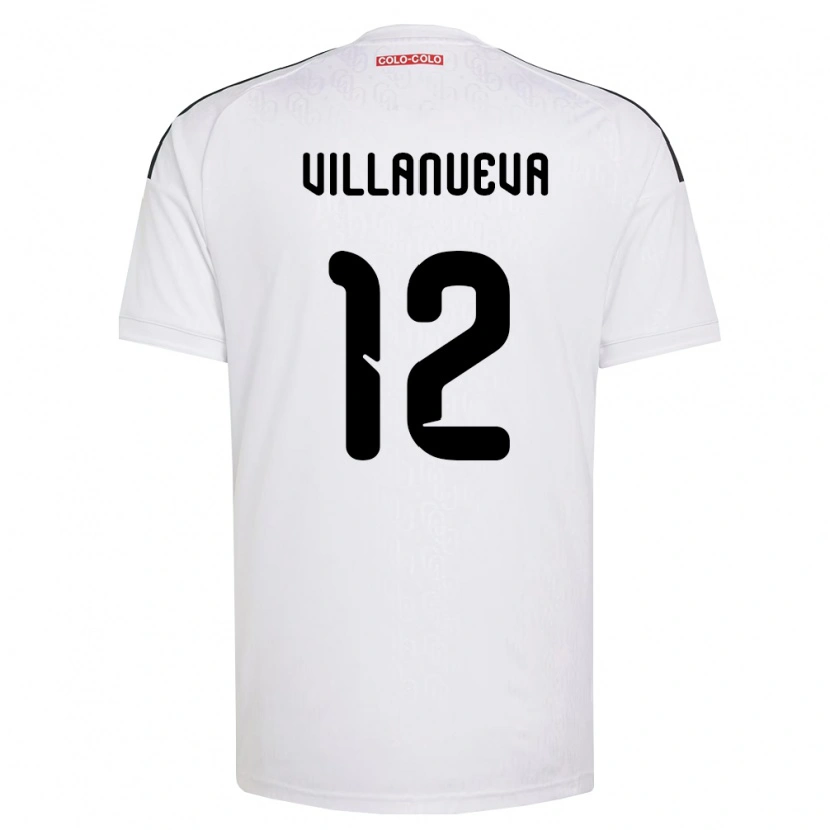 Danxen Herren Eduardo Villanueva #12 Weiß Schwarz Heimtrikot Trikot 2026/27 T-Shirt Österreich