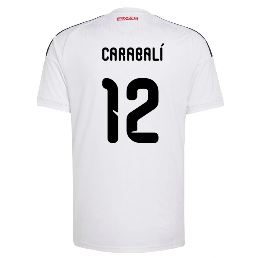 Danxen Herren Omar Carabalí #12 Weiß Schwarz Heimtrikot Trikot 2026/27 T-Shirt Österreich