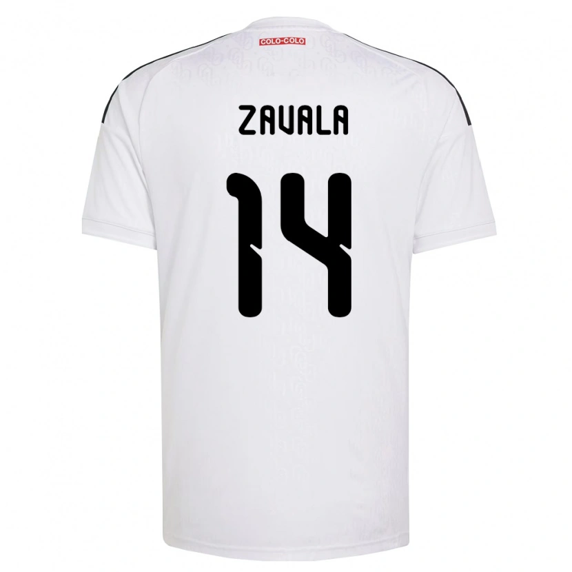 Danxen Herren Cristián Zavala #14 Weiß Schwarz Heimtrikot Trikot 2026/27 T-Shirt Österreich