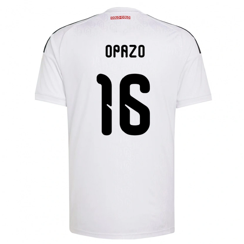 Danxen Herren Óscar Opazo #16 Weiß Schwarz Heimtrikot Trikot 2026/27 T-Shirt Österreich