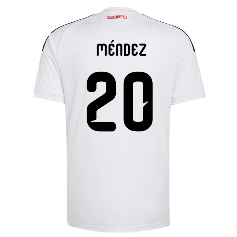 Danxen Herren Javier Méndez #20 Weiß Schwarz Heimtrikot Trikot 2026/27 T-Shirt Österreich