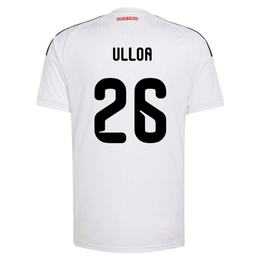 Danxen Herren Diego Ulloa #26 Weiß Schwarz Heimtrikot Trikot 2026/27 T-Shirt Österreich