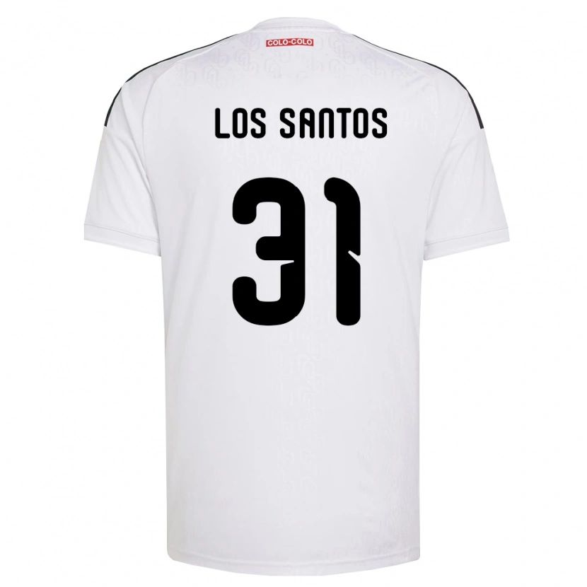 Danxen Herren Matías De Los Santos #31 Weiß Schwarz Heimtrikot Trikot 2026/27 T-Shirt Österreich