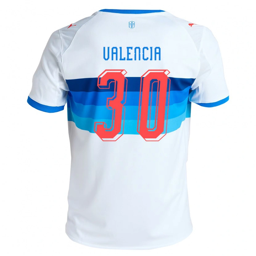 Danxen Herren Diego Valencia #30 Weiß Himmelblau Heimtrikot Trikot 2026/27 T-Shirt Österreich