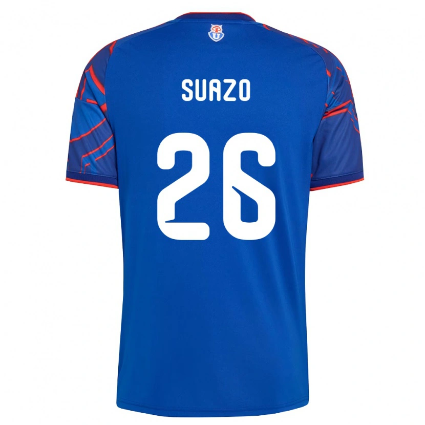 Danxen Herren Gretzel Suazo #26 Königsblau Rot Heimtrikot Trikot 2026/27 T-Shirt Österreich