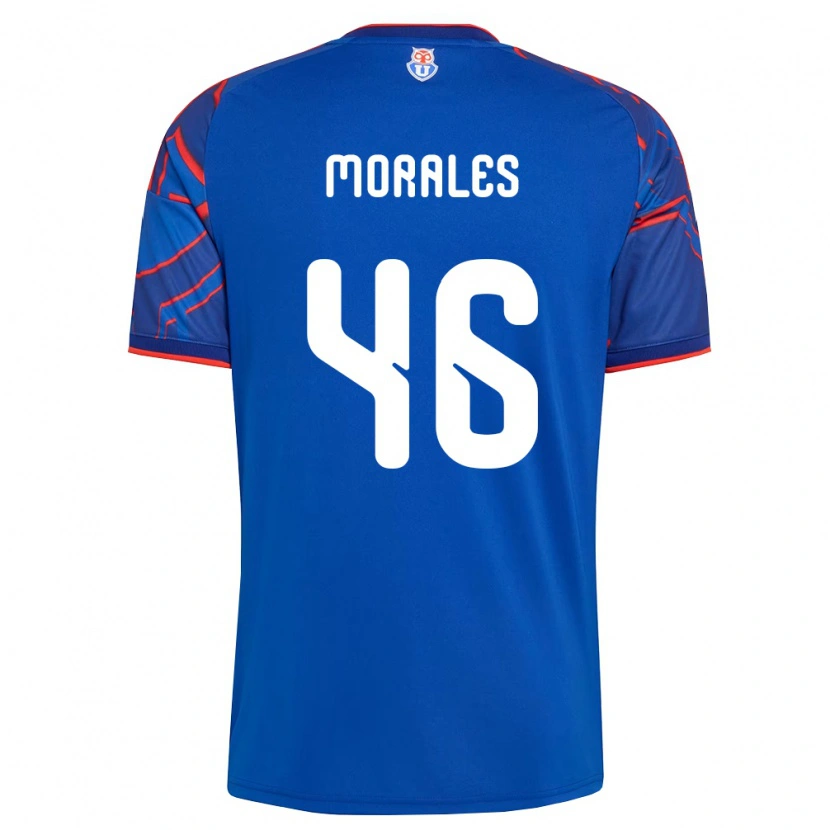 Danxen Herren Bastián Morales #46 Königsblau Rot Heimtrikot Trikot 2026/27 T-Shirt Österreich