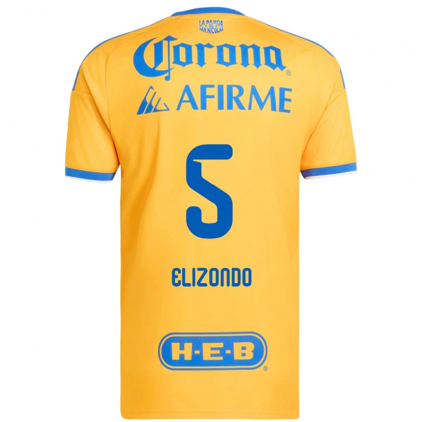 Danxen Herren Fernanda Elizondo #5 Gelb Blau Heimtrikot Trikot 2026/27 T-Shirt Österreich