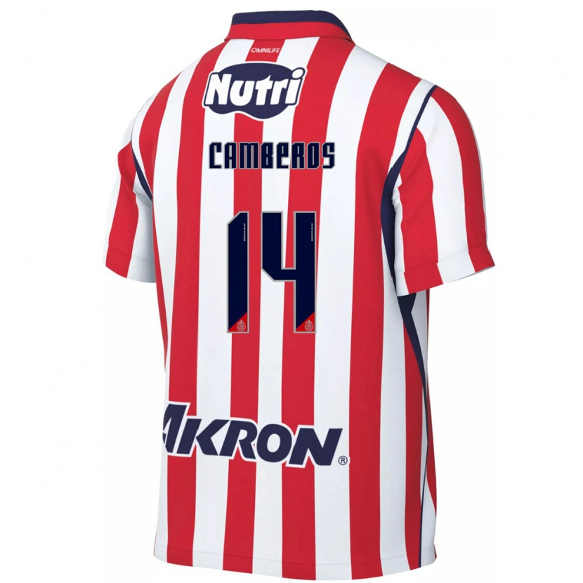 Danxen Herren Hugo Camberos #14 Rot Weiß Heimtrikot Trikot 2026/27 T-Shirt Österreich
