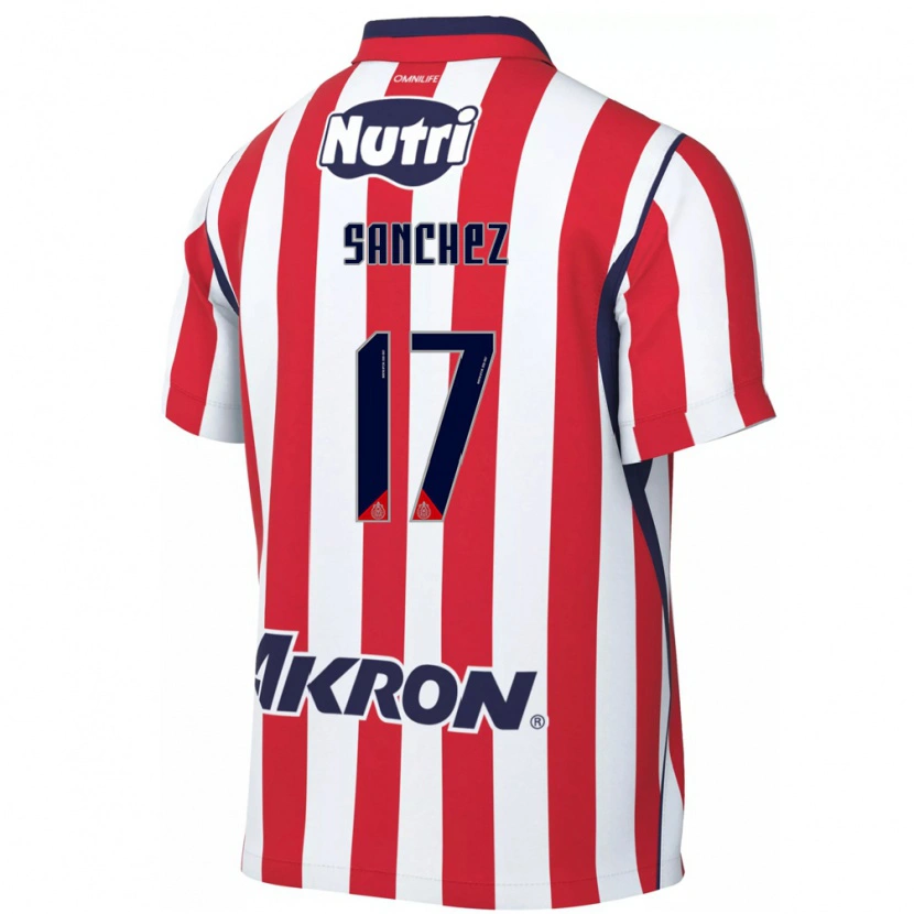 Danxen Herren Jesús Sánchez #17 Rot Weiß Heimtrikot Trikot 2026/27 T-Shirt Österreich