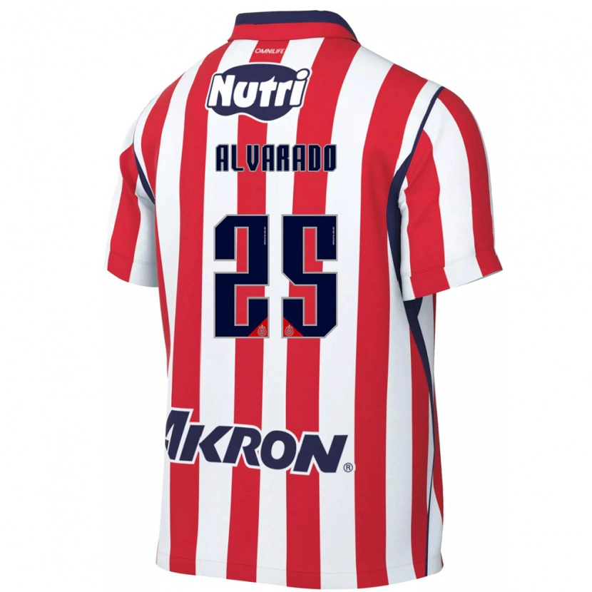Danxen Herren Roberto Alvarado #25 Rot Weiß Heimtrikot Trikot 2026/27 T-Shirt Österreich