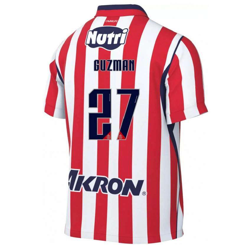 Danxen Herren Kinberly Guzmán #27 Rot Weiß Heimtrikot Trikot 2026/27 T-Shirt Österreich